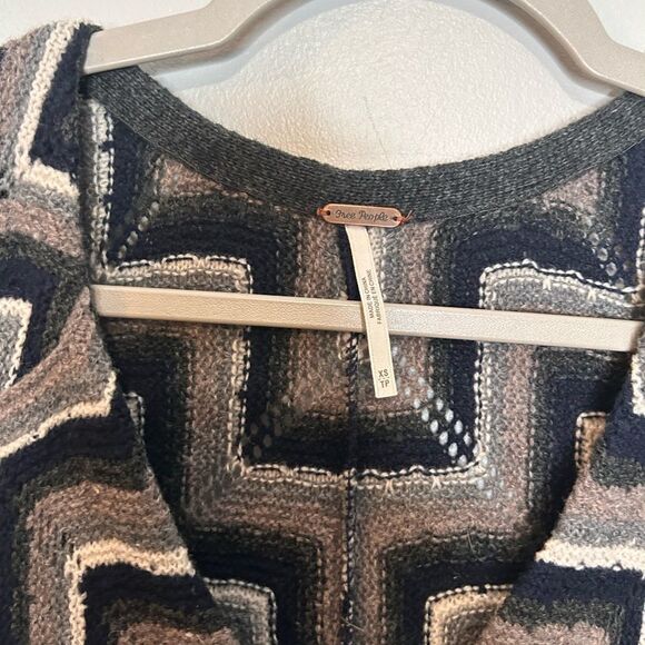 Free People Rhiannon Chevron Crochet Dress - Picture 5 of 7